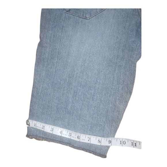 Tony Hawk‎ Shorts Men Sz 30 Denim Regular Blue Mid Length Skater Distressed - Picture 6 of 6